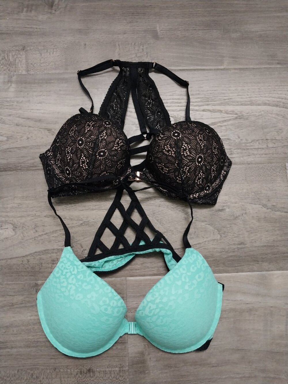 Pink And Victoria's Secret Front Closure Bras